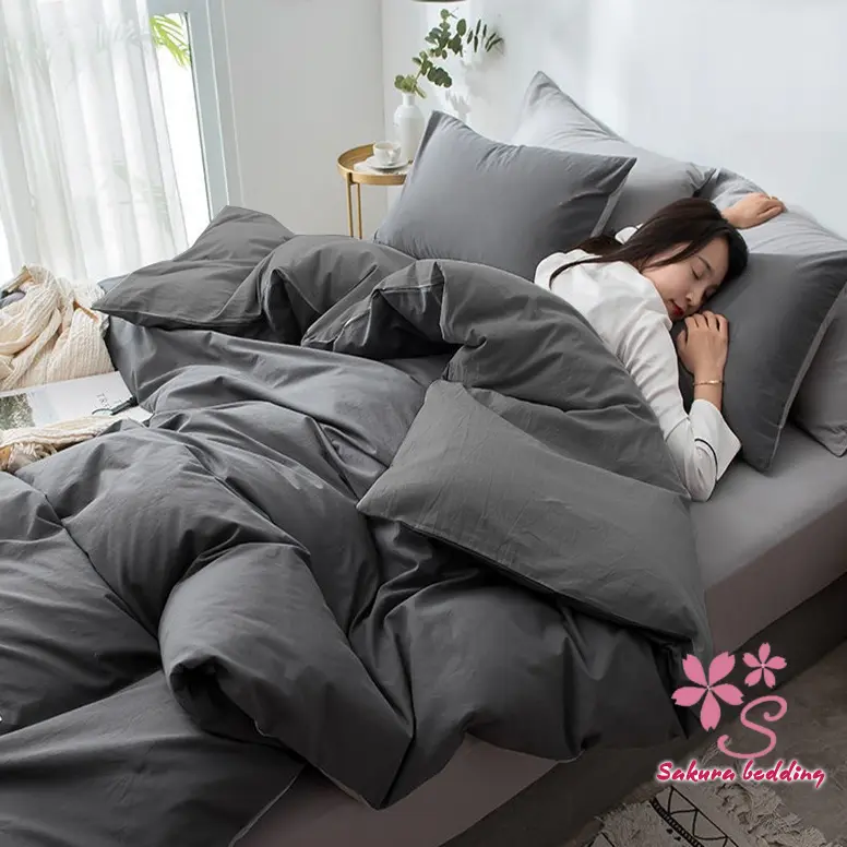Combo VỎ CHĂN GA Cotton Tici M2,M4, M6, M8, ga giường vỏ gối vỏ chăn chưa kèm ruột bông - Sakura