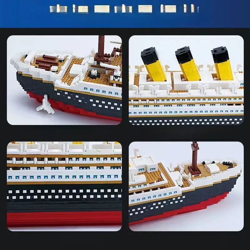 Khối Xây Dựng, Tương Thích Với Lego, Khó Khăn Cao, Hạt Nhỏ Lớn, Thích Hợp Cho Bé Trai, Đồ Chơi Lắp Ráp, Quà Tặng Ngày Lễ Tháo Lắp Bộ Lắp Ráp Toy Xếp Hình 2