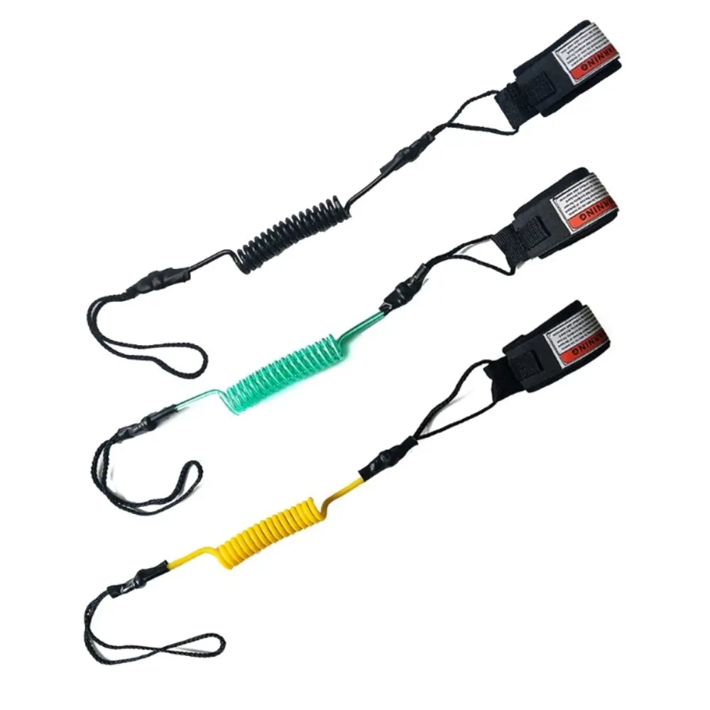 New TPU Surfing Safety Hand Rope 1.3m Elastic Kayak Boat Leash Rope Stand Up Paddle Board Foot Leg Accessories Surfboard Leash Leg Rope