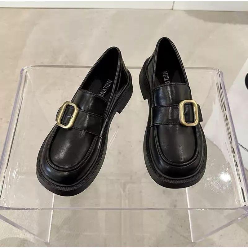 Giày búp bê nữ oxford phong cách vintage chất da mềm siêu xinh mã 200