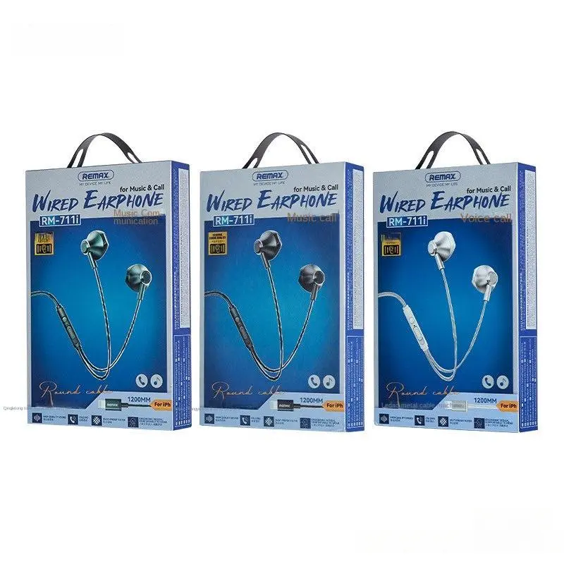 Tai nghe iPhone, tai nghe Lightning, tai nghe Rm-711i, tai nghe nhét tai, có mic, tai nghe có dây, cho 3,5 mm / Type-C / iPhone, hàng Có Sẵn 6