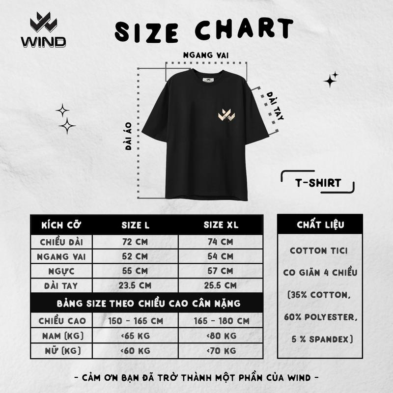 Áo thun tay lỡ WIND unisex form rộng Cat Sleep 65% cotton thời trang nam nữ oversize ulzzang Menswear Cổ Tròn 5