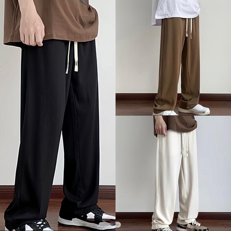 Quần ống suông DiTi nỉ tăm nam nữ tặng vòng tay