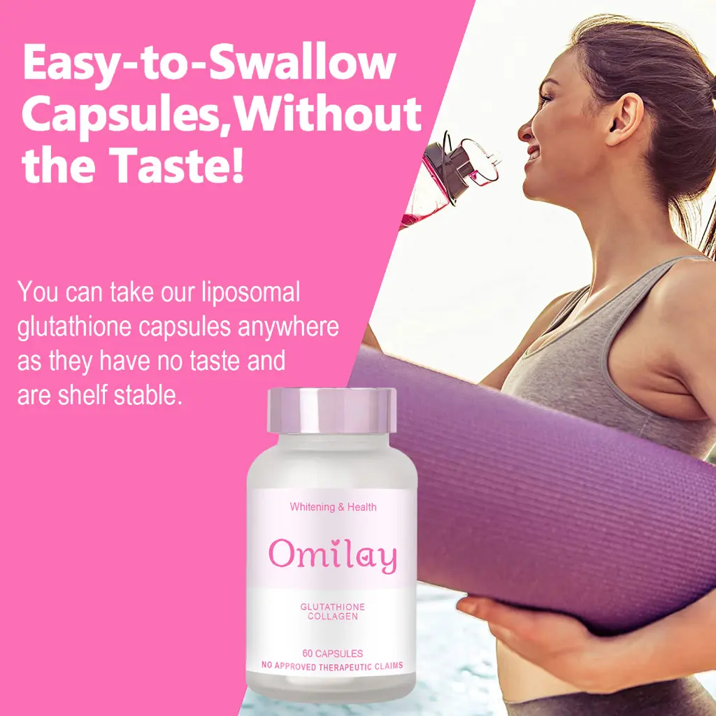 Mid-Season Sale Blast】Omilay Tokyo Glutathione Collagen Capsules Brighten  Skin Whitening Anti Aging Beauty Supplement