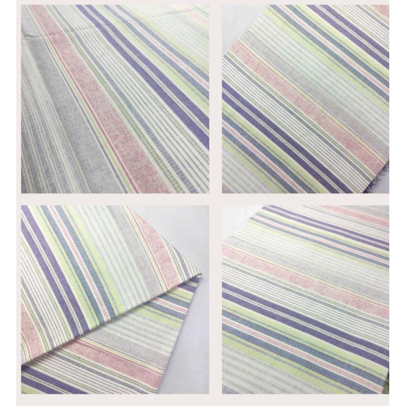 Kain Katun Motif Salur Dobby Yarn Dyed (Gamis Triset Dan Gamis Salafina) lebar 150 cm 5