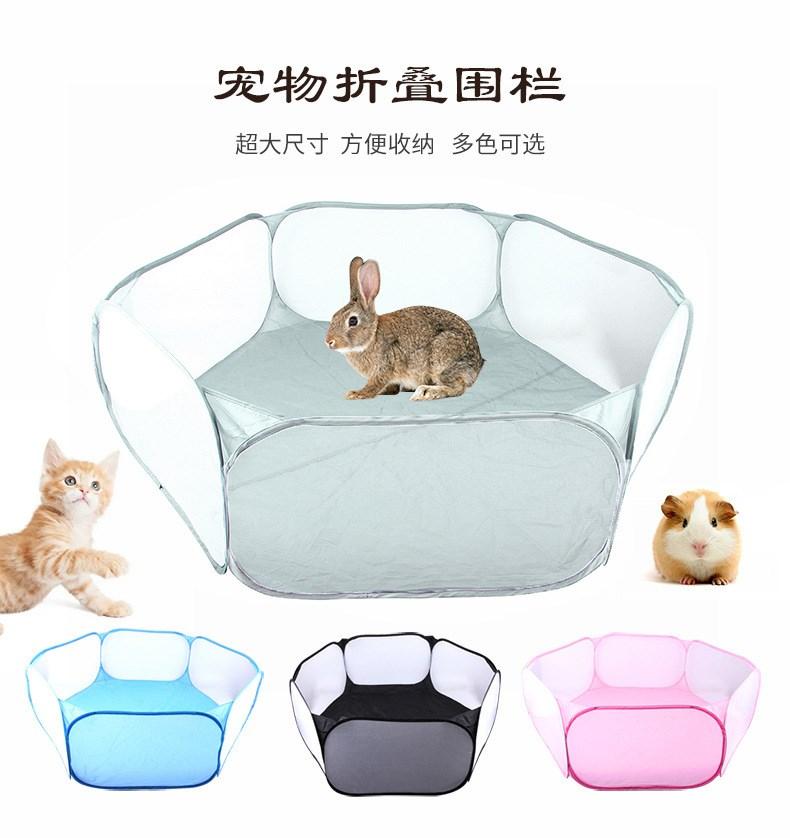 Product Introduction of Pet Fence Kitten Cage Folding Cage Playpen for Hamster Hedgehog Small Animals Breathable Puppy Rabbit Guinea Pig 3