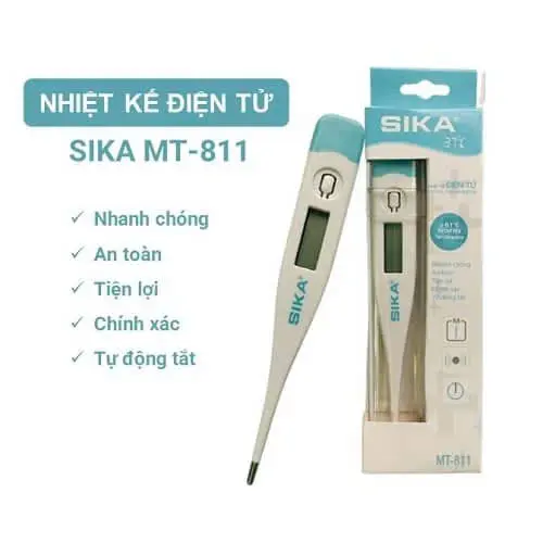 Nhiệt kế sika điện tử đo chính xác hàng chính hãng 1
