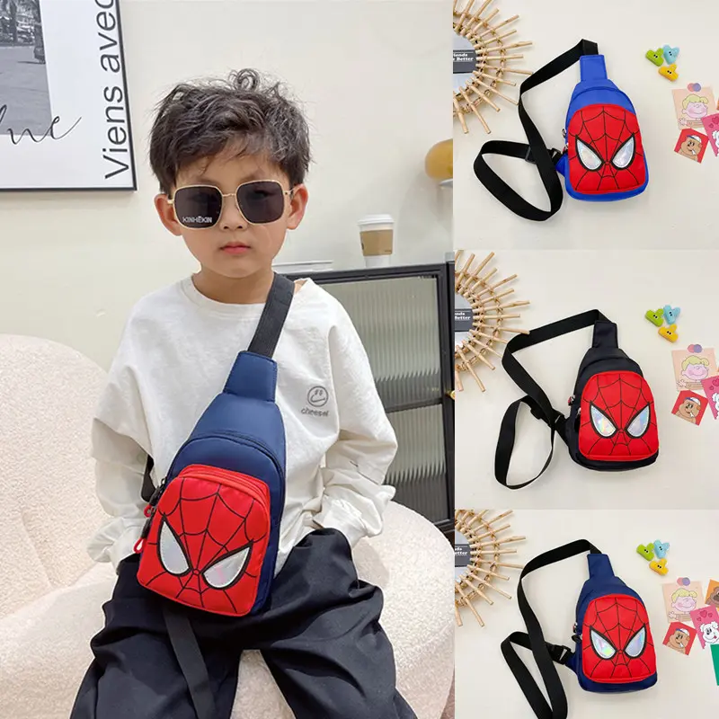 Boy's small shoulder bag cute girl's change small backpack cartoon crossbody bag large capacity children's crossbody bag chic  bag