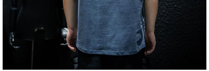 Product Introduction of Summer Sleeveless T-Shirt Vest For Men, Loose And Trendy Brand Ins, Large Size, Camisole, Half Sleeved, American Sports Short Sleeved T-Shirt 29