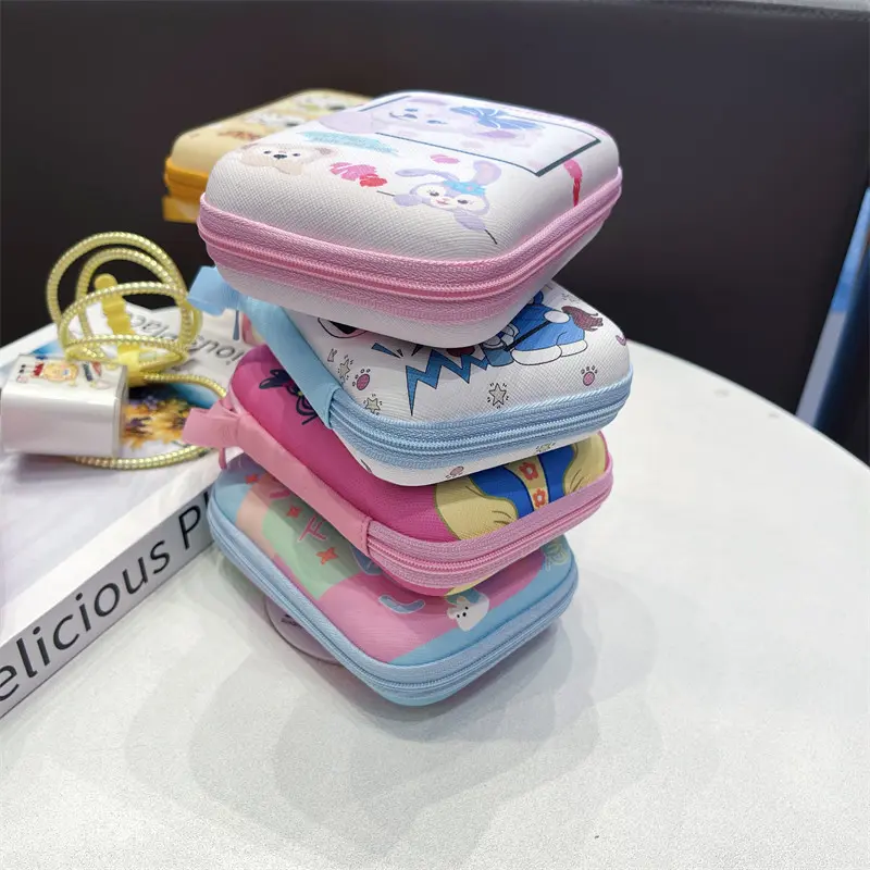 Túi lưu trữ, Thiết kế Hello Kitty, Kích thước nhỏ, Thích hợp cho son môi, cáp dữ liệu, tai nghe, Cầm Tay Lý Tưởng cho du lịch 6