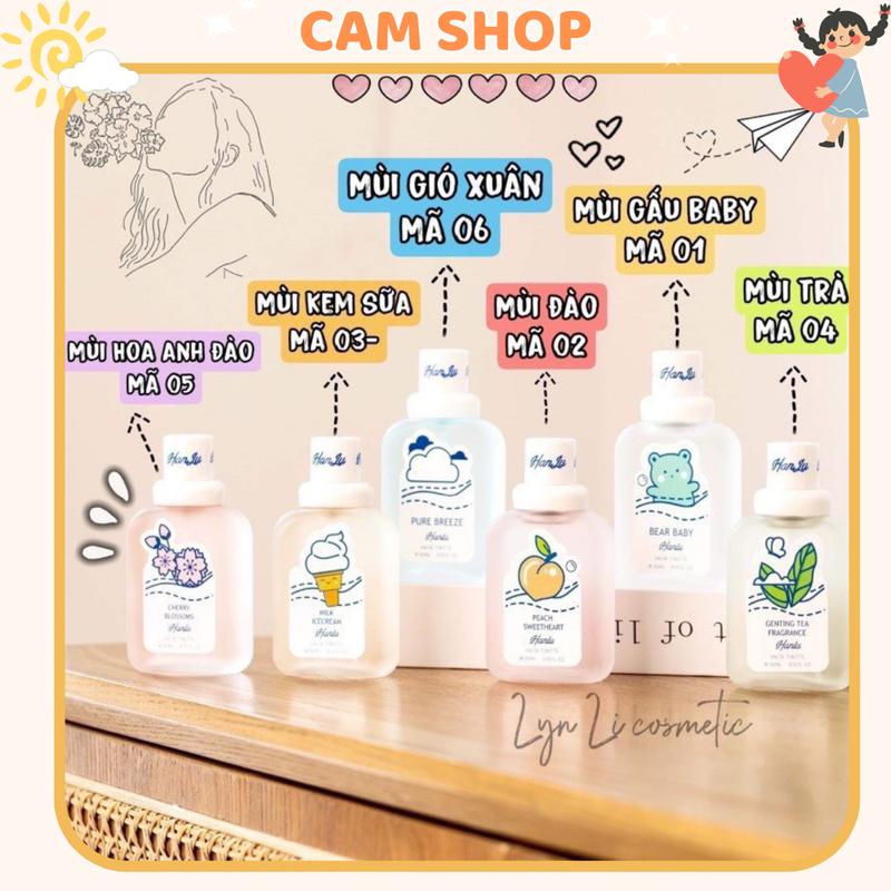 Nước hoa học sinh cho bé - Xịt thơm tủ Quần áo Hanlu An toàn cho bé nước hoa Hanlu