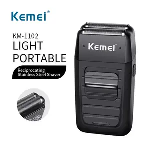 Kemei KM-1102 Shaver Profesional Alat Cukur Rambut Kumis Jenggot Pria Wajah