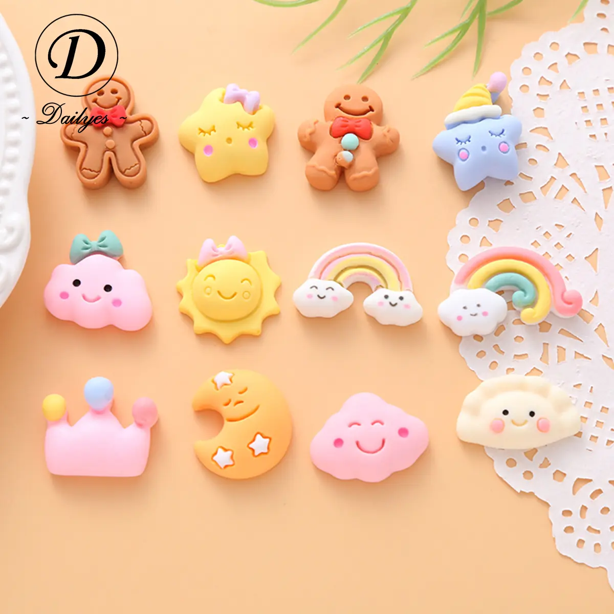 Set Sticker, Jibbitz Gắn Sục, Giày Dép Đồ Ăn Dễ Thương (10 chiếc)