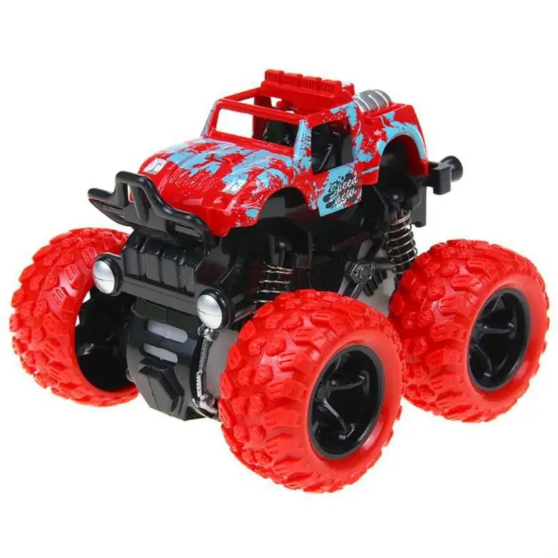 [CHỌN MÀU ] Xe ô tô địa hình quán tính chạy bánh đà cho bé , 4 màu : xanh ,đỏ ,tím , cam. Toy Đồ Chơi 5