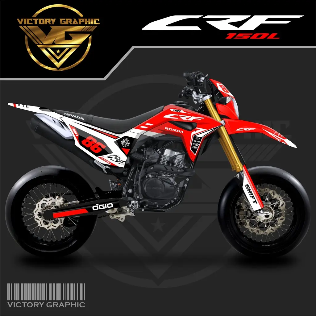 Decal Crf 150L Fullbody Stiker Sticker Motor CRF 150 L