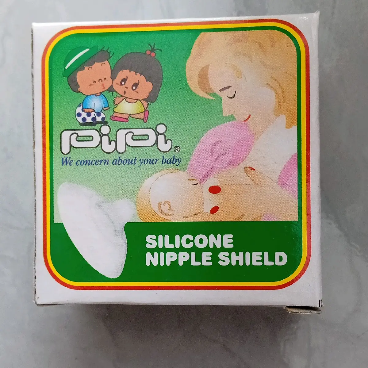 pipi silicone nipple shield penyambung puting susu ibu asi Bayi Baru lahir baby new born pelindung menyusui nursing silikon ninio elastis lebih mudah nyaman