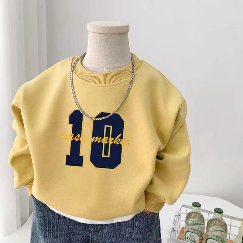 Product Introduction of Áo Hoodie Cho Bé Trai, Phong Cách Phương Tây, Màu Sắc Tươi Sáng, Hàng Mới Về 2023, Phong Cách Hàn Quốc Cho Trẻ Em, Quần Áo Kỹ Thuật Số Tiếng Anh, Dài Tay, Áo Hợp Xu hướng Cho Trẻ Em 4