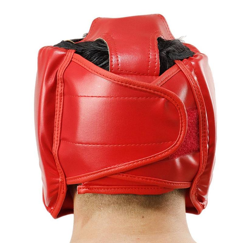 Product Introduction of Boxing Helmet Kids Adults Muay Thai Training Sparring Gym N1F5 Taekwondo Boxing Headgear Head M2J7 32