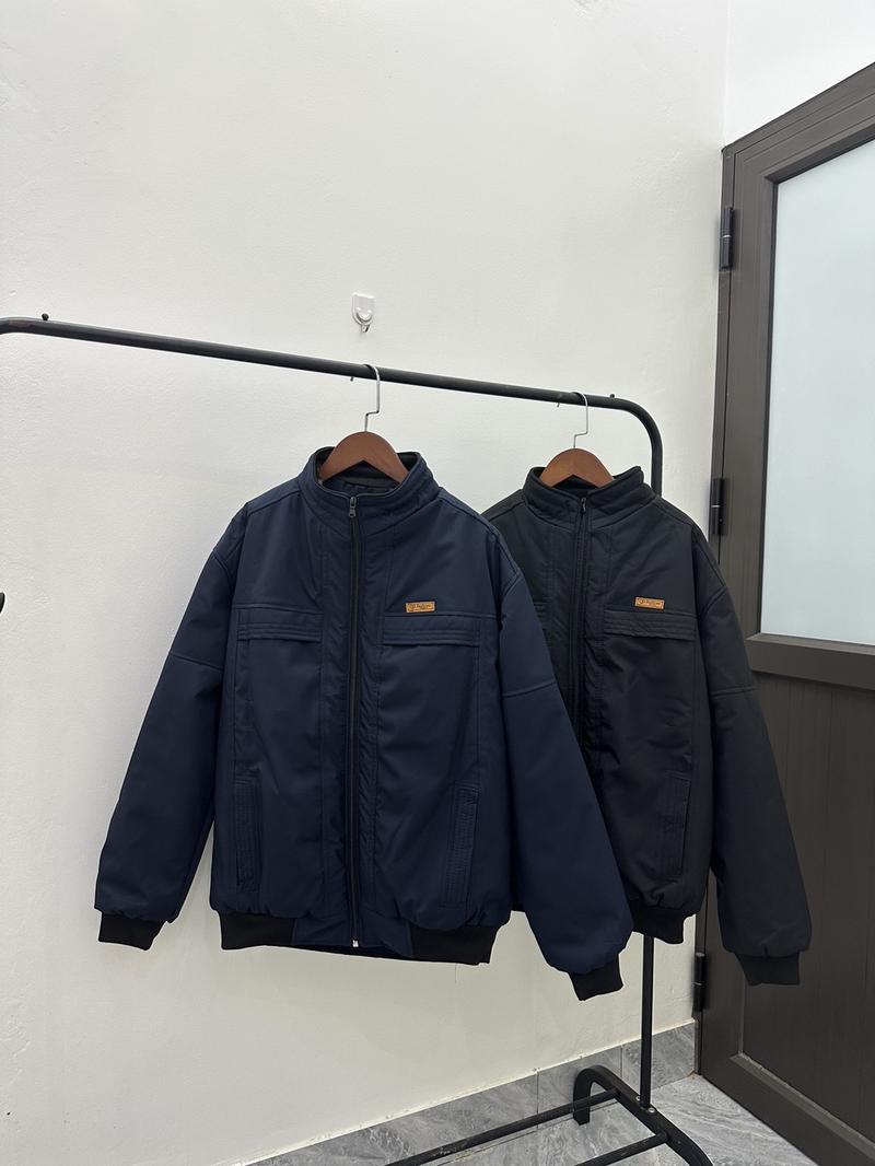 Product Introduction of Áo Bố, Cha,Áo phao trung niên den ôm sát, lót lông mềm. Áo phao bố. Áo khoác tặng bố Jacket Nam Menswear 3