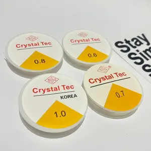 Tali Senar Elastis 0.6/0.7/0.8/1.0mm Talik Untuk Pembuatan Gelang/Kalung Kerajinan DIY