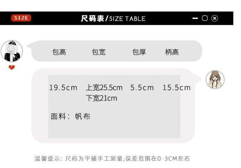 Product Introduction of Small Tote Bag Canvas Bag for Women Casual Small Bag Cloth Bag for Work Handheld Lunch Bag Student Lunch Box Bag with Zipper 2