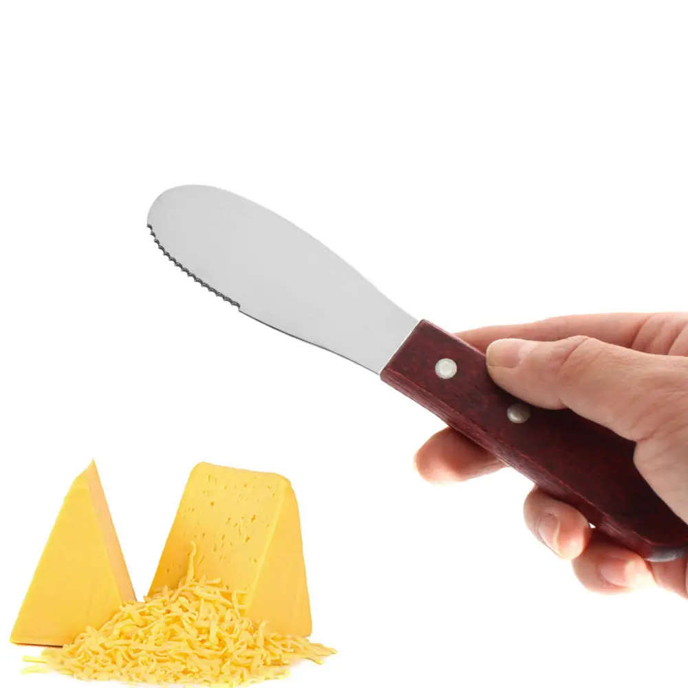 Stainless Steel Sandwich Spreader Comfortable 19cm Butter Cheese Slicer  Stainless Steel Wide Blade Spatula for Cheese Butter Bakeware Utensils