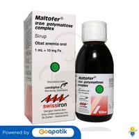 Gambar MALTOFER SYRUP ISI 150 ML BOTOL dari Apotek Zada Farma by GoApotik Kota Bandung 2 Tokopedia