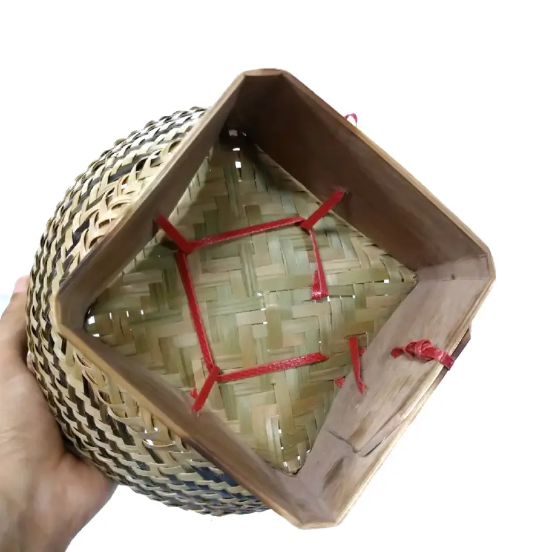 Bakul nasi dari kulit bambu 20cm 5