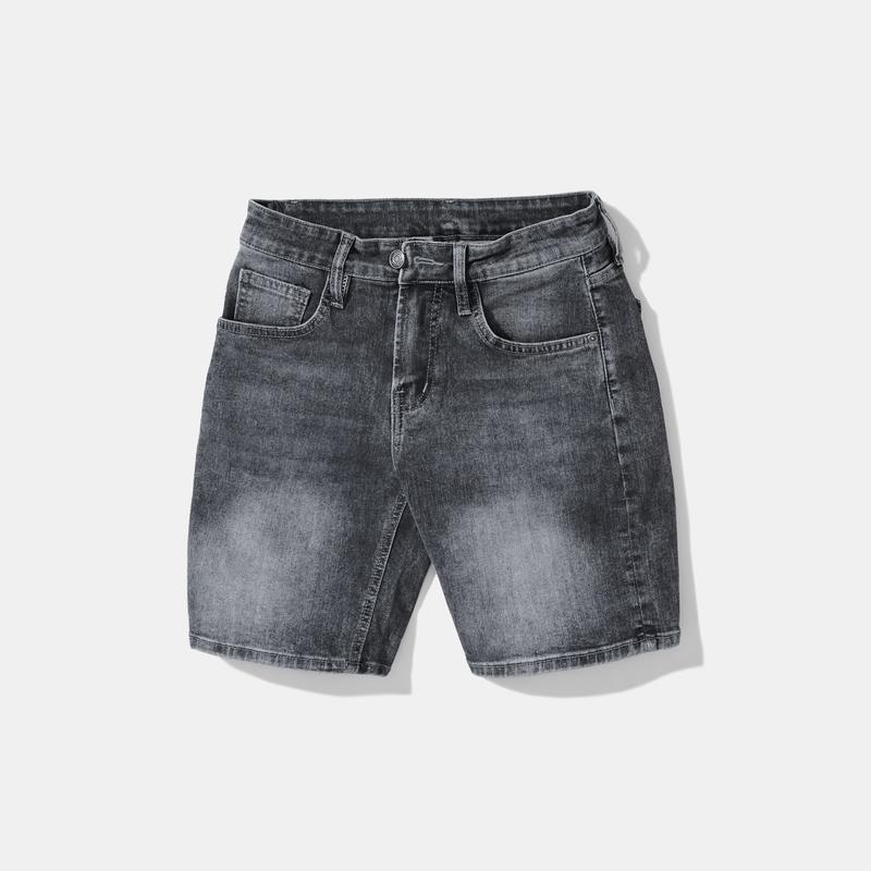 [QTV2] Quần short jean màu xám khói co giãn_V13 nam Menswear Pants Có Túi  form slimfit dễ mặc dễ phối đồ
