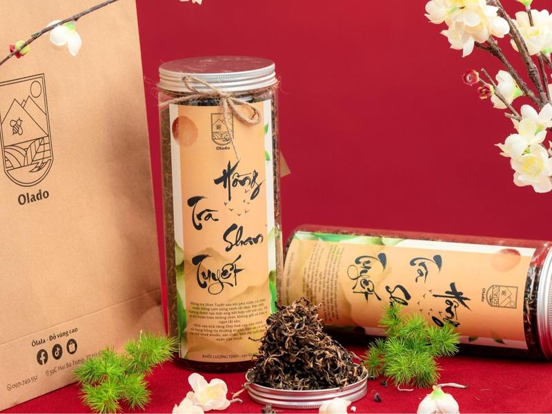  Hồng Chè Shan Tuyết 500Gram Nước Chè Tea Nước Trà Olado 