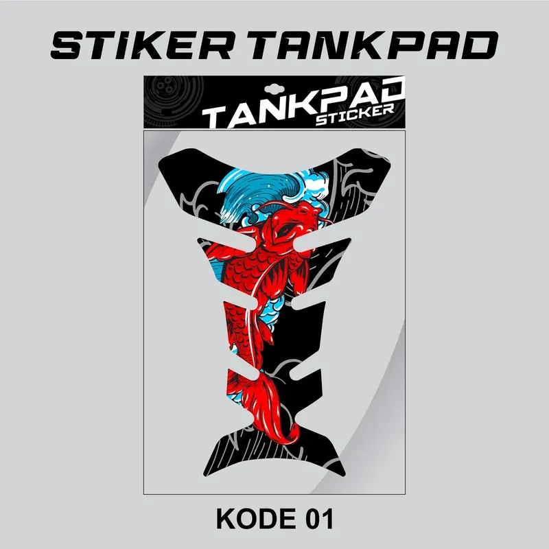 STIKER TANKY TANKPAD MOTOR PAD TANK PROTECTION Universal (Untuk Tangki Motor CB, MEGAPRO, CBVERZA, CB150R, GL, JAPSTYLE, TIGER, NINJA DLL)UV TRANSPARAN 1