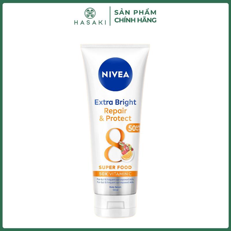 Tinh Chất Dưỡng Thể Nivea Giúp Phục Hồi & Chống Nắng 180ml