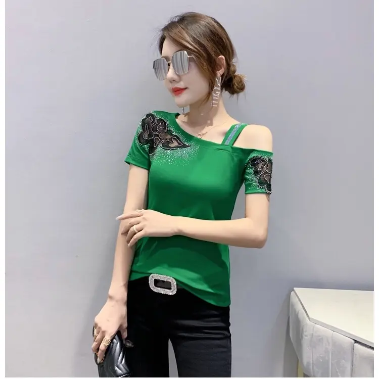 B28 Blouse Wanita Premium Korea Baju Atasan Pendek
