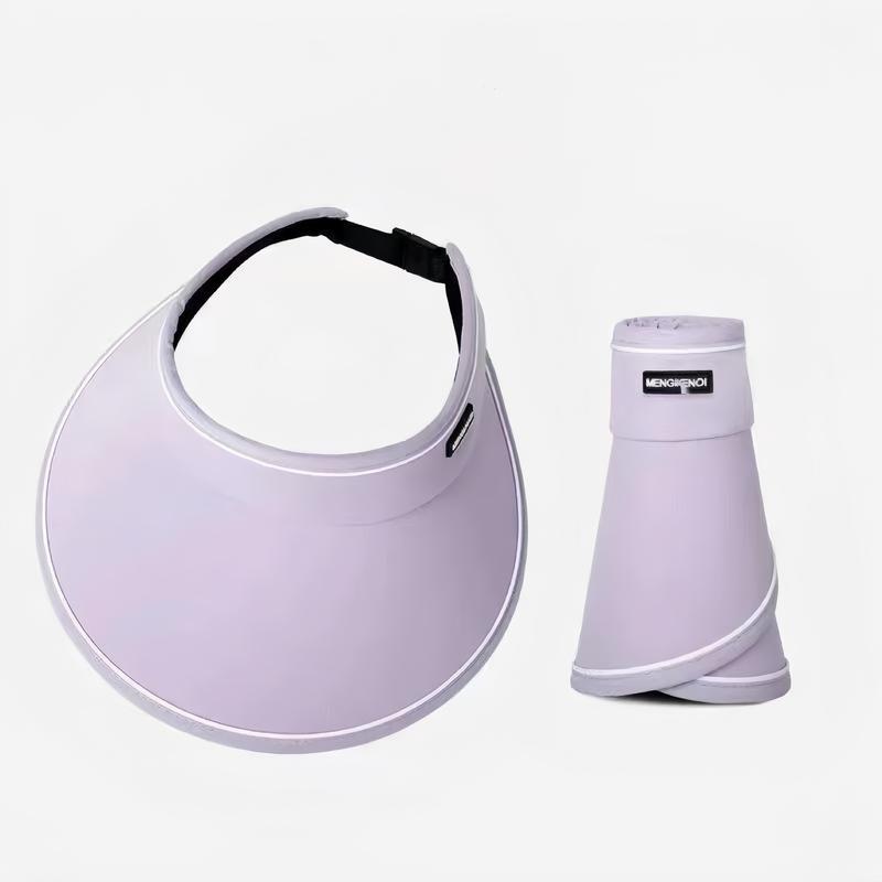 Mũ chống nắng rộng vành nửa đầu chống tia uv thời trang thể thao năng động đi biển đi du lịch (Loại cuốn được) MN002 Đội Đầu  Sport Phụ Kiện 8