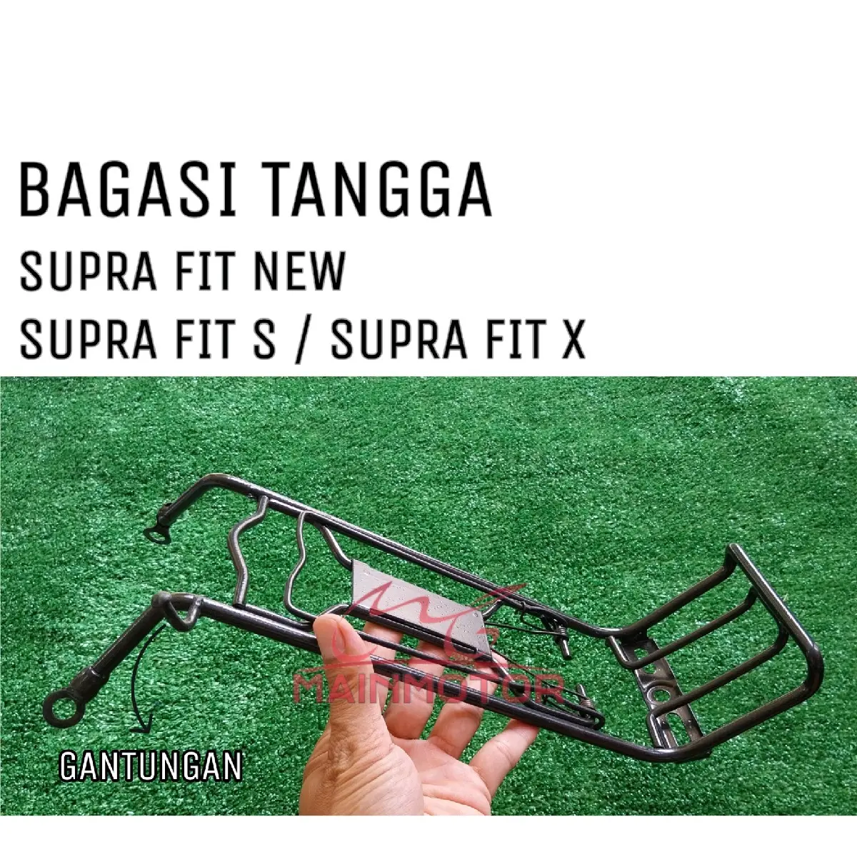 RAK JEPIT TENGAH BAGASI TANGGA SUPRA FIT NEW / SUPRA FIT X / SUPRA FIT S