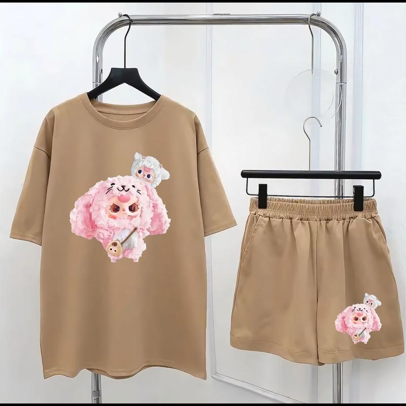 Product Introduction of Sét Bộ Đùi nữ In Hình 5Đ baby Thery from Rộng Dáng Xuông Co Dãn 4 Chiều Giặt Tay Quay Máy Thoải Mái - Áo Nữ - Women 3