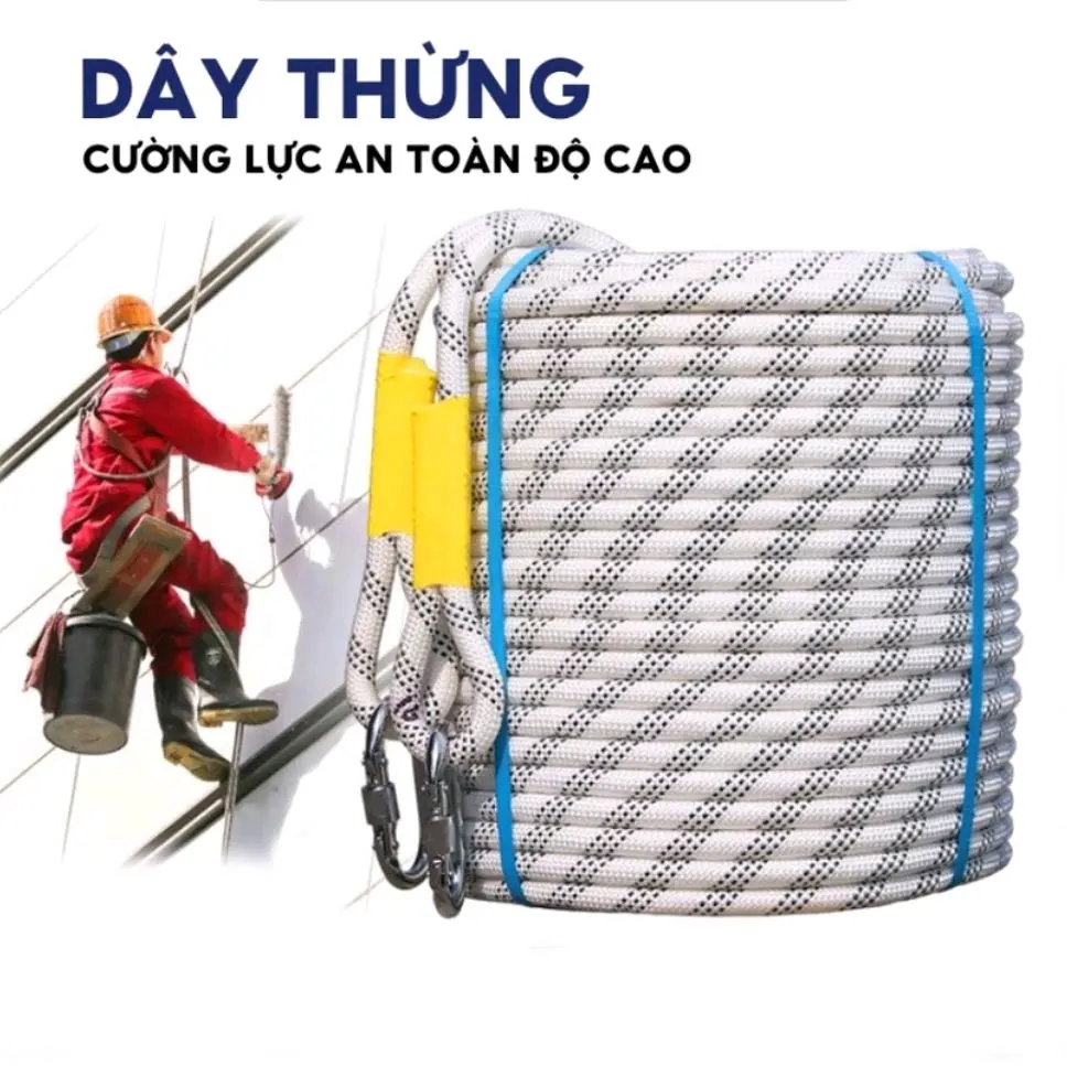 Dây dù tết cường lực ,dùng cho thợ sơn ,dây cứu sinh,leo núi...