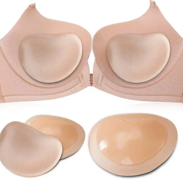 Ninabobo BR111  HC Bra Pad Push Up Tempel Tambahan Pads Foam Dan Silicone Busa Bh Super Nyaman Padding Bikini Murah 2