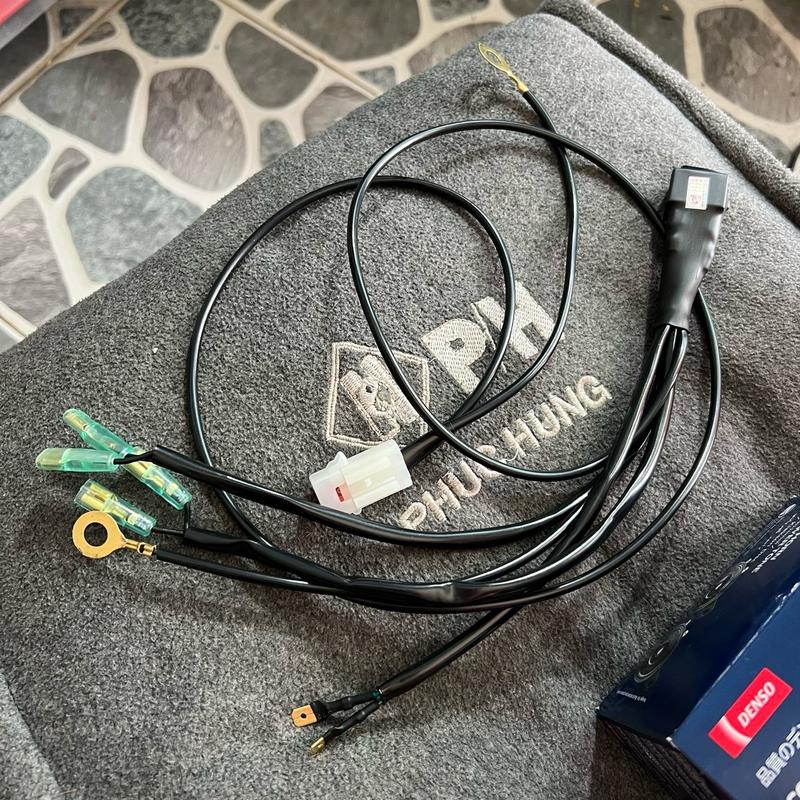 Mạch rơ le relay lắp 2 còi denso - lắp mọi loại còi mọi loại xe máy