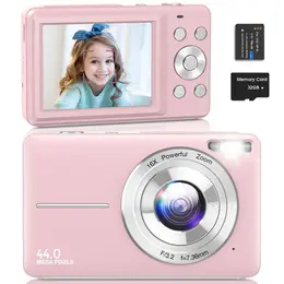 DC403 Digital Camera Recording Tool for Music Festival, 1 Piece Multi-functional 1080P & 44MP Digital Camera, Ff(F/3.2, f=7.36mm), 32G Memory Card, 16X Zoom Digital Cameras, Compact & Portable Mini Camera For Kids, Teens & Beginners Spring Gifts