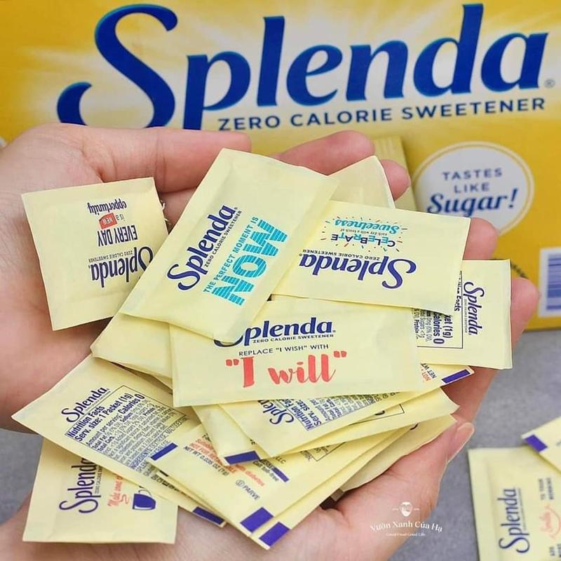 [ Combo 100 gói ] đường ăn kiêng Splenda của Mỹ