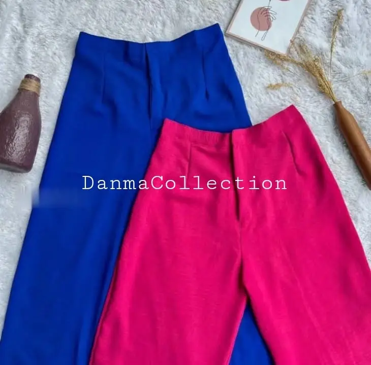 Celana Kulot Crinkle HIGHWAIST Loose Pants