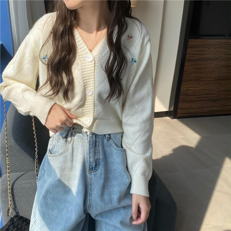 DIAMOND BUTTERFLY CARDI KOREAN CARDIGAN SWEATHER KOREA SWEATER WANITA BAHAN RAJUT PREMIUM 1