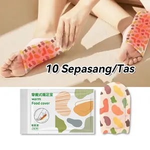10 Sepasang/Tas Foot Warmer Alat Dapat Dikenakan 3-6 JAM Terapi uap Untuk Orang Dewasa, Anak-Anak, Dan Lansia