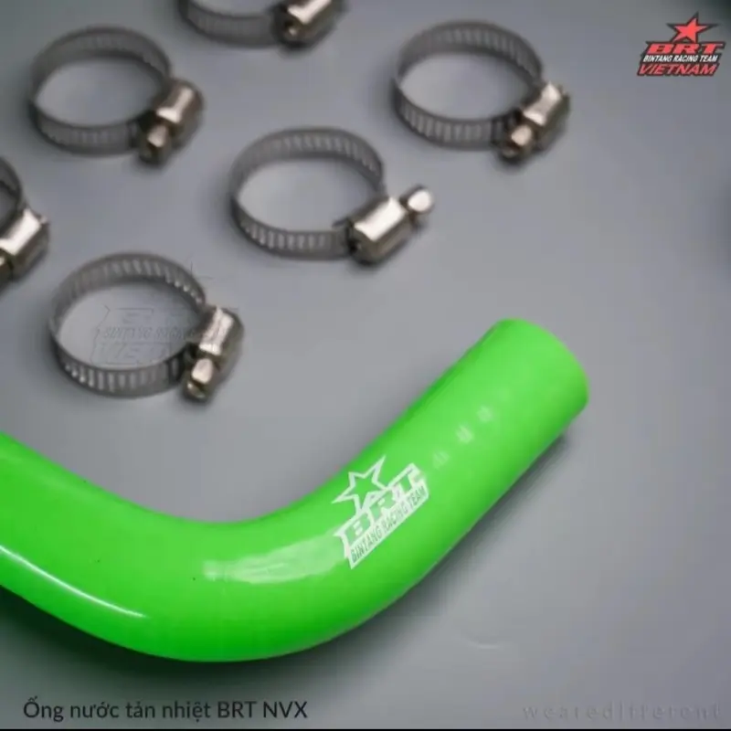 Ống nước két tản nhiệt BRT cho Vario Exciter Winner Sonic Ex150/155 NVX dạ quang trang trí xe 1