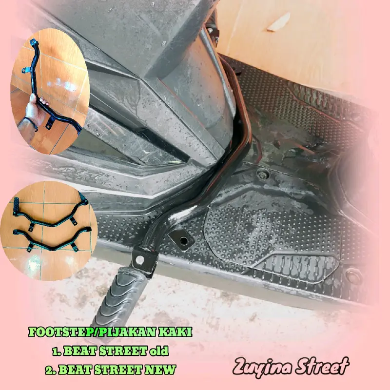 Footstep pijakan kaki BEAT street LED NEW 8