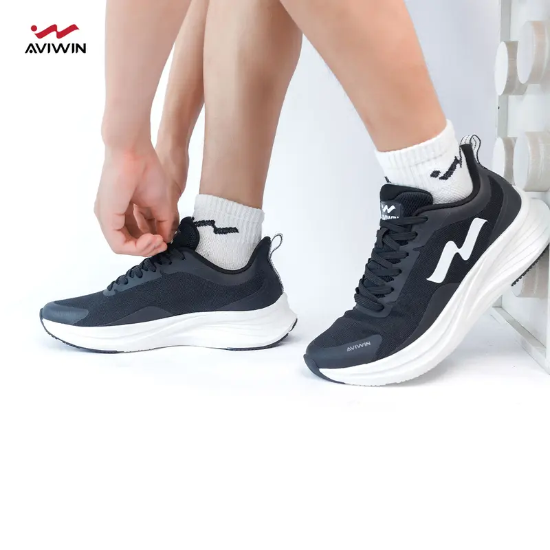 [AVIWIN VIỆT NAM][GIÀY THỂ THAO SNEAKER][NÂNG 1 SIZE] Giày sneaker thể thao chạy bộ chính hãng Aviwin NIMBUS STRIDE siêu nhẹ, êm ái, đàn hồi cao phù hợp cho nam cả nữ - Nâng lên 1 Size 5