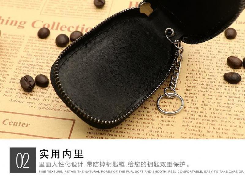 Product Introduction of Vỏ Bọc Chìa Khóa Bằng Da, Thông Dụng, Tay Áo Chìa Khóa Ô Tô, Thích Hợp Cho Nam Và Nữ, Vỏ Bảo Vệ Chìa Khóa Điều Khiển Từ Xa Ô Tô, Phong Cách Hàn Quốc, Dây Chuyền Chìa Khóa Cá Tính Móc Khoá Móc Khóa chìa  khoá 15