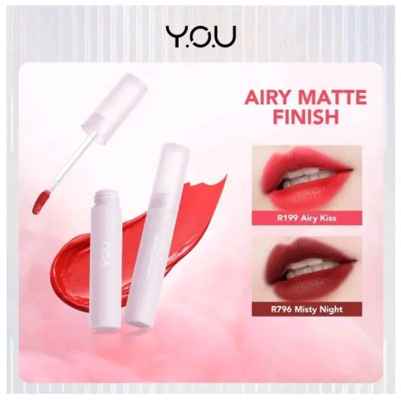 YOU Cloud Touch Fixing Tint Pelembap Bibir