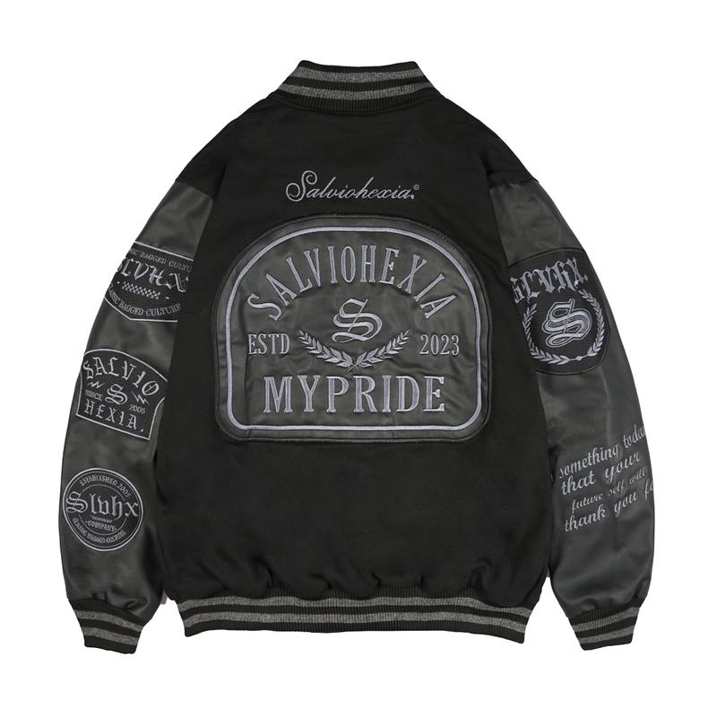Salvio Hexia Varsity Jacket Black My Pride 2